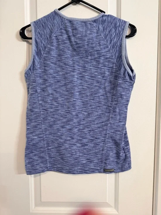 The North Face Womens Small Blue Space Dye Sleeveless Athletic Tank Top - Picture 6 of 7